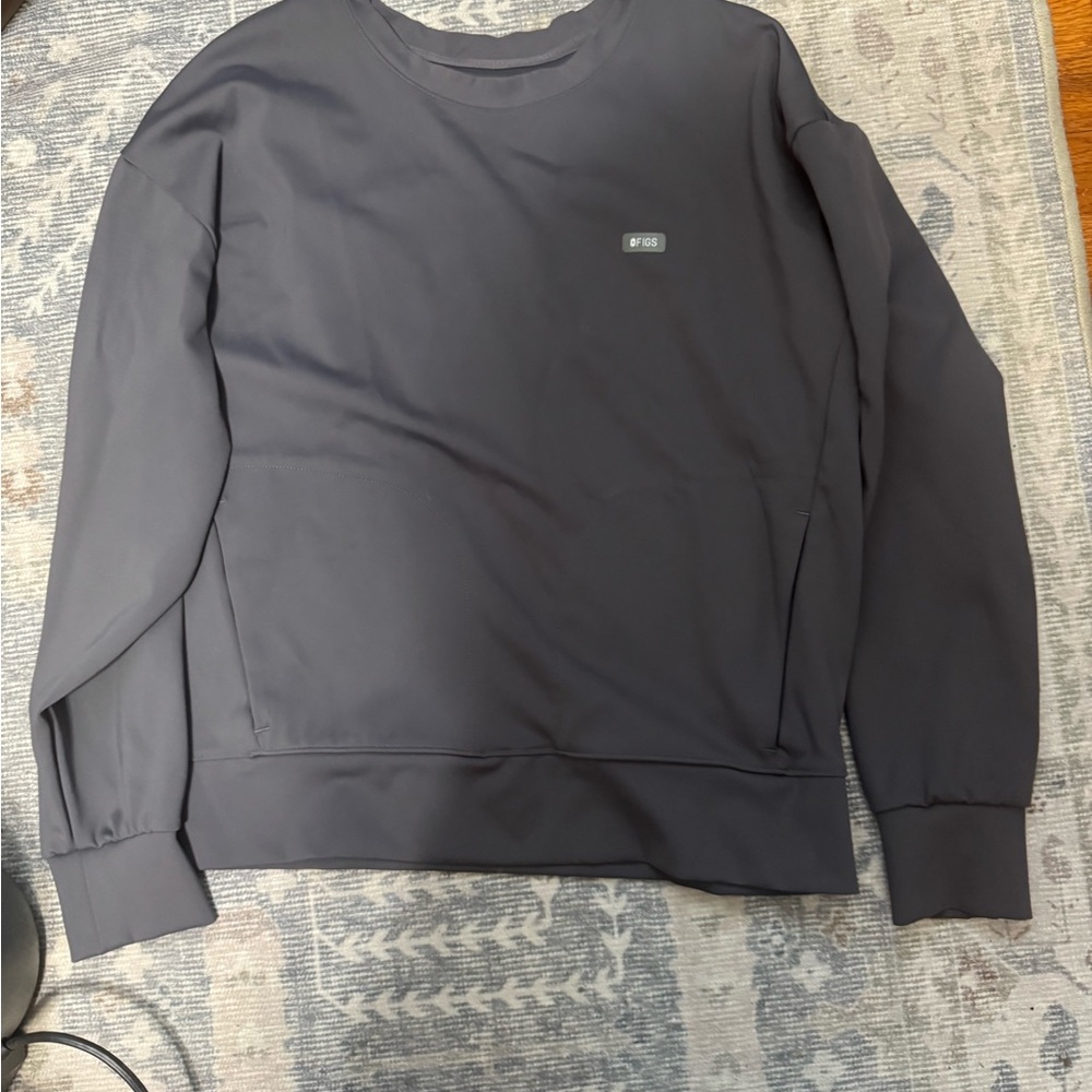 Figs Crewneck Sweatshirt - Charcoal Gray